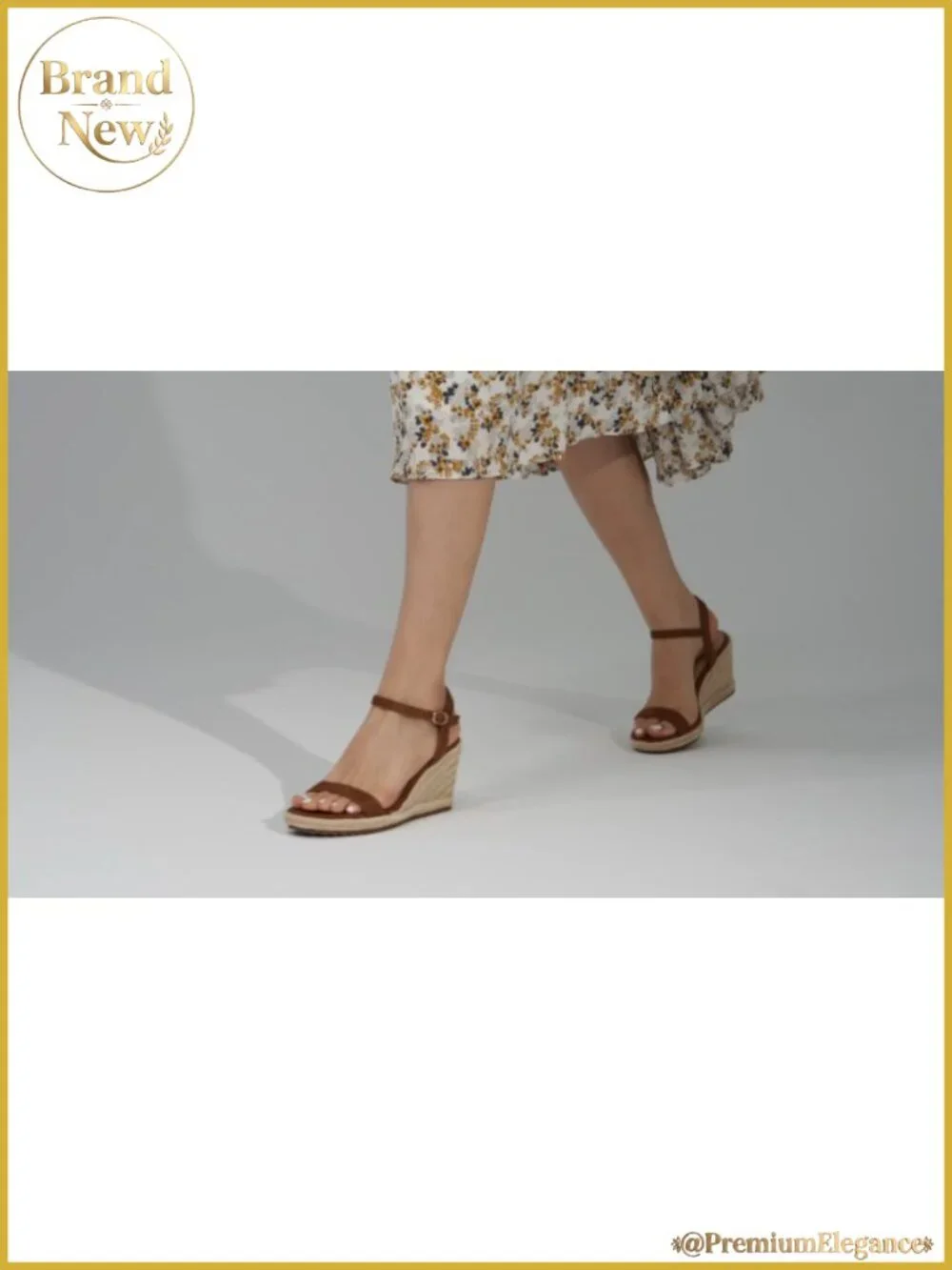 Raffia Espadrille Wedge Sandals Open Toe Platform Heels